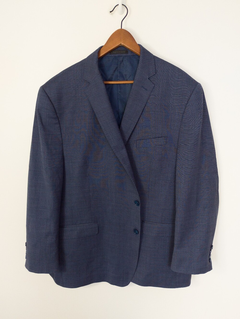 Calvin Klein Malibu 100% Wool Natural Stretch Slim Fit Suit Jacket Blazer 50R